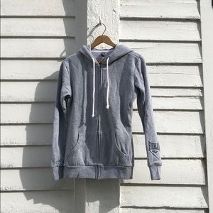 New Everlast gray zip hoodie